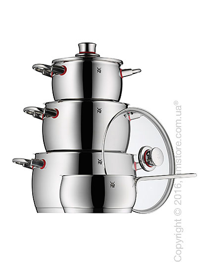 Набор кастрюль WMF коллекция Quality One, 4 предмета