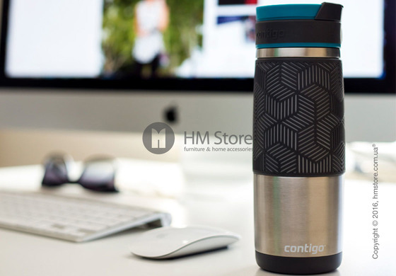 Термокружка Contigo Metra Transit, Stainless Steel 470 мл