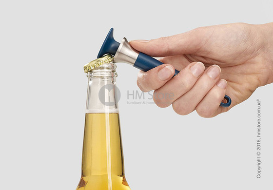 Магнитная открывалка для бутылок Joseph Joseph BarWise Any-way Magnetic, Blue