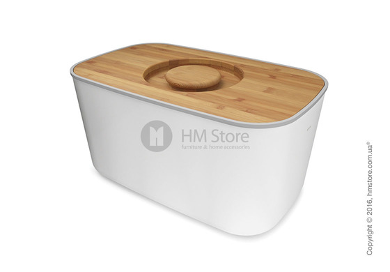 Хлебница Joseph Joseph Steel Bread Bin, White