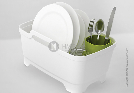 Емкость для мытья и сушки посуды Joseph Joseph Wash & Drain Plus, White