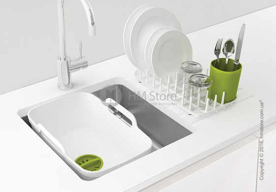 Емкость для мытья и сушки посуды Joseph Joseph Wash & Drain Plus, Grey