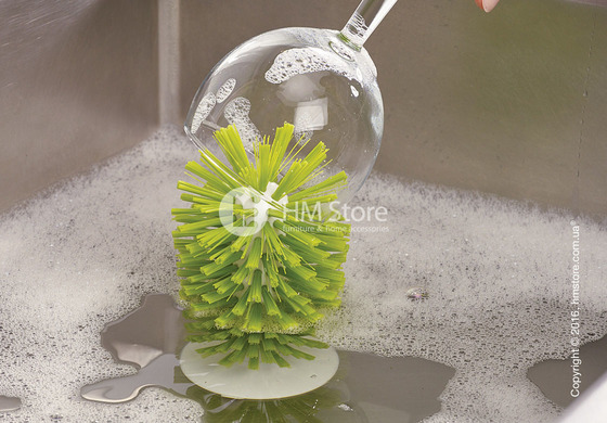 Щетка для посуды Joseph Joseph Brush Up In Sink, Green Щетка для посуды Joseph Joseph Brush Up In Sink, Green