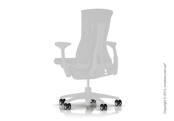 Колесики для твердых покрытий Herman Miller Translucent Hard Floor or Carpet Casters