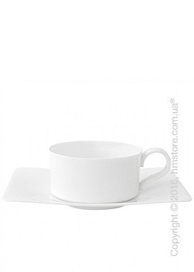 Чашка с блюдцем Villeroy & Boch коллекция Modern Grace 230 мл, 2 предмета