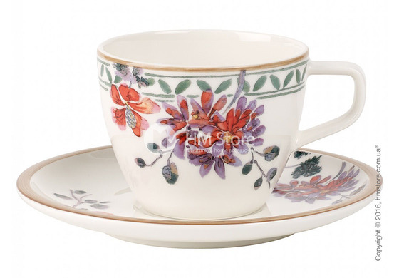 Чашка с блюдцем Villeroy & Boch коллекция Artesano Provencal 230 мл, 2 предмета