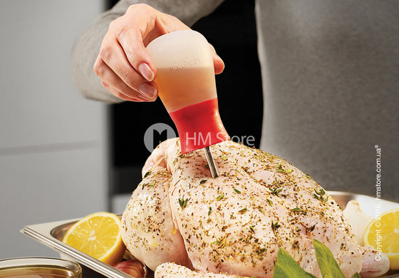 Прибор для наполнения маринадом Joseph Joseph Flavour Bud, Red