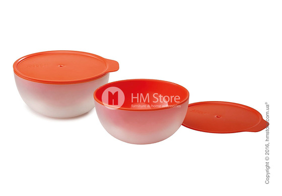 Набор емкостей для микроволновки Joseph Joseph M-Cuisine Cool-Touch Bowls, Orange