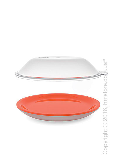 Блюдо для микроволновки Joseph Joseph M-Cuisine Cool-Touch Plate & Lid, Orange