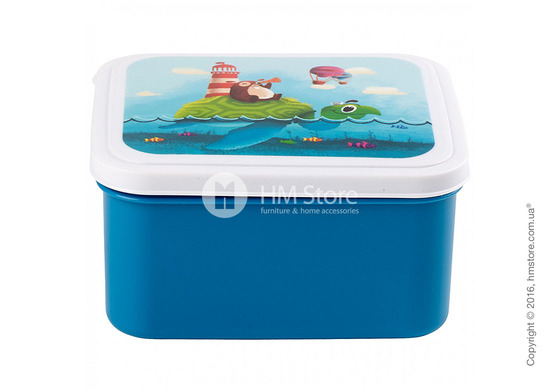 Ланчбокс детский Villeroy & Boch коллекция Chewy around the world, Blue Ланчбокс детский Villeroy & Boch коллекция Chewy around the world, Blue