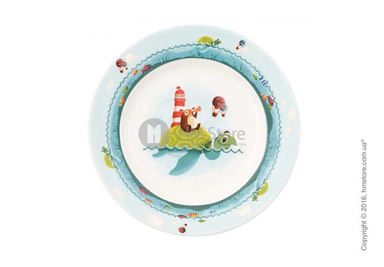 Набор детской посуды Villeroy & Boch коллекция Chewy around the world, 7 предметов