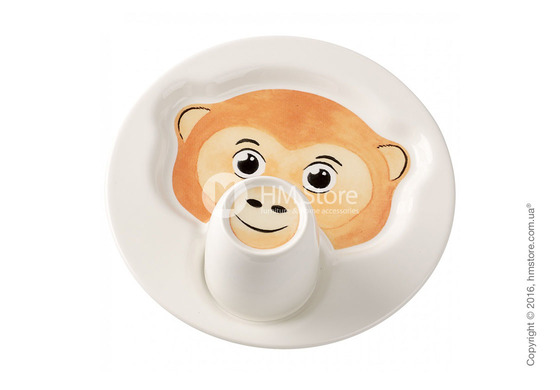Набор детской посуды Villeroy & Boch коллекция Animal Friends, Monkey 2 предмета
