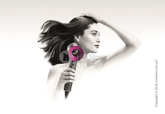 Фен Dyson Supersonic, White and Silver