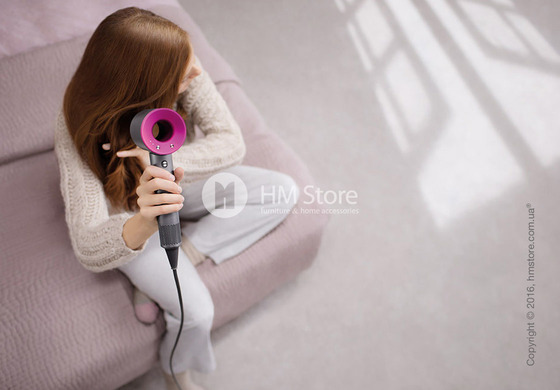 Фен Dyson Supersonic, White and Silver