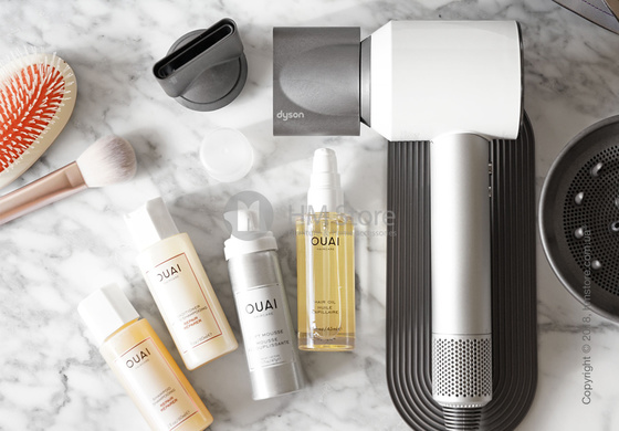 Фен Dyson Supersonic, White and Silver