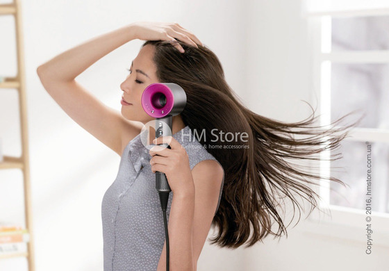 Фен Dyson Supersonic Limited Edition with Case, Fucsia and Iron