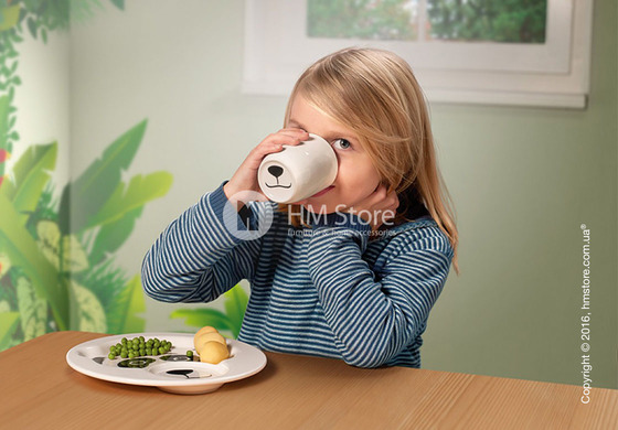 Набор детской посуды Villeroy & Boch коллекция Animal Friends, Panda Bear 2 предмета