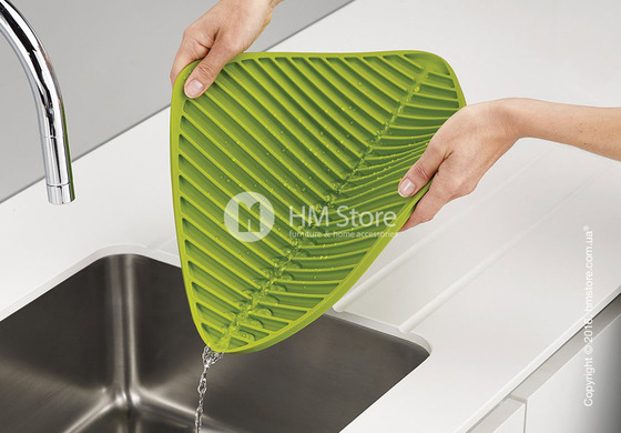 Сушка для посуды Joseph Joseph Flume Folding Draining Mat Large, Green