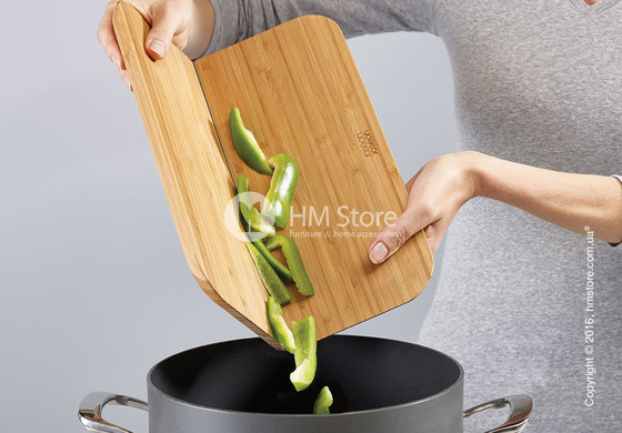 Разделочная доска Joseph Joseph Chop2Pot Bamboo Large
