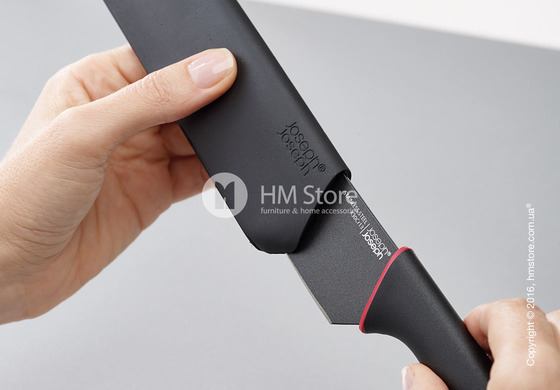 Нож  в чехле со встроенной точилкой Joseph Joseph Chef’s Knife Slice & Sharpen 5