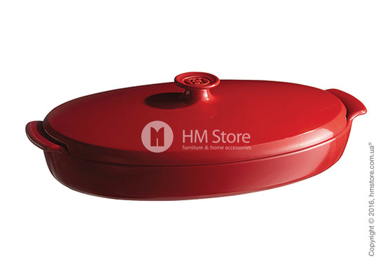 Форма для выпечки керамическая Emile Henry Plat A Papillote, Burgundy