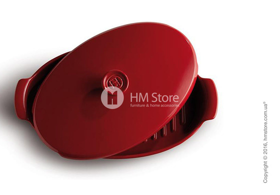 Форма для выпечки керамическая Emile Henry Plat A Papillote, Burgundy