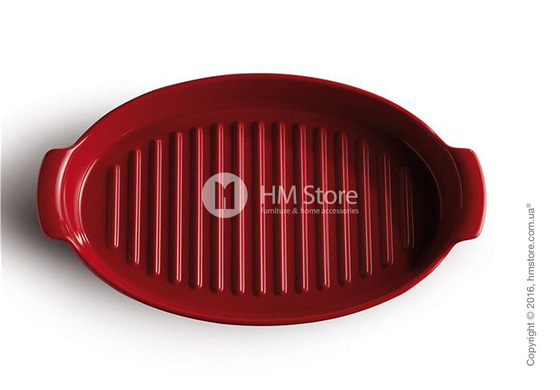 Форма для выпечки керамическая Emile Henry Plat A Papillote, Burgundy