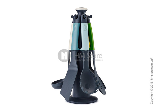 Набор кухонного инвентаря на подставке Joseph Joseph Elevate Carousel Set, Opal