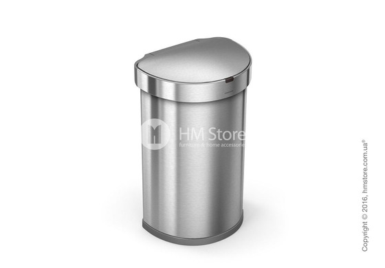Ведро для мусора сенсорное Simplehuman Sensor Can 45 л, Brushed Stainless Steel