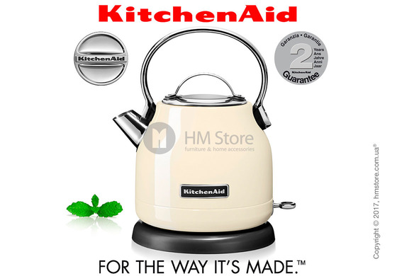 Чайник электрический KitchenAid Electric Kettle 1.25 л, Almond Cream