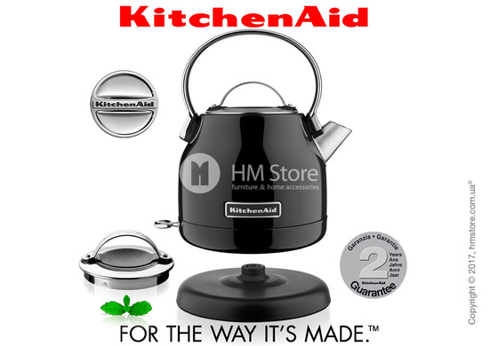 Чайник электрический KitchenAid Electric Kettle 1.25 л, Onyx Black