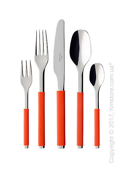 Набор столовых приборов Villeroy & Boch коллекция S+ на 6 персон, 30 предметов, Chili