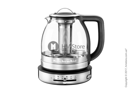 Чайник электрический KitchenAid Artisan Glass Tea Kettle 1,5 л Чайник электрический KitchenAid Artisan Glass Tea Kettle 1,5 л