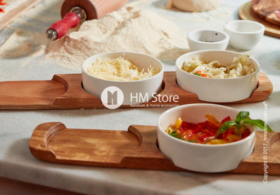 Набор для подачи закусок Villeroy & Boch коллекция Pizza Passion, 4 предмета