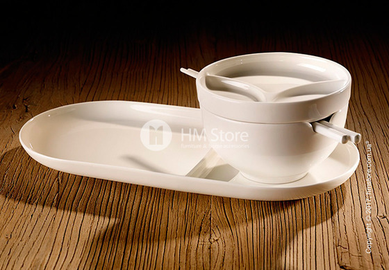 Пиала с крышкой Villeroy & Boch коллекция Soup Passion, 13 см