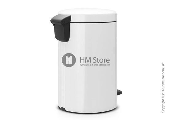 Ведро для мусора Brabantia Pedal Bin NewIcon 12 л, White