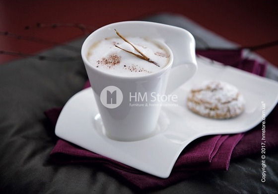 Набор чашек с блюдцами Villeroy & Boch коллекция New Wave на 4 персоны, 8 предметов