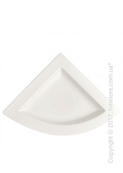 Тарелка мелкая треугольная Villeroy & Boch коллекция New Wave