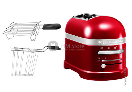 Тостер KitchenAid Artisan 2-Slice Automatic Toaster, Candy Apple Red