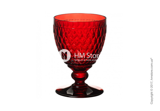 Бокал для воды Villeroy & Boch коллекция Boston 400 мл, Red