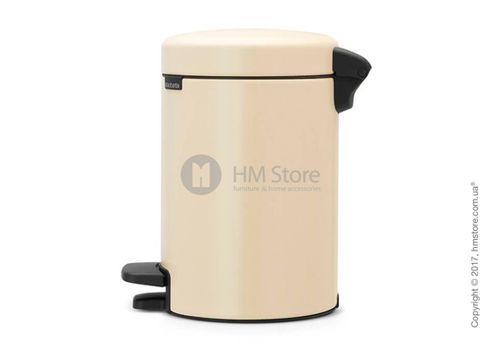 Ведро для мусора Brabantia Pedal Bin NewIcon 3 л, Almond