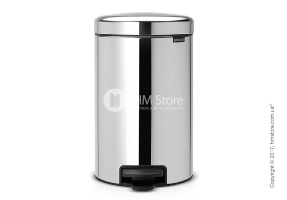 Ведро для мусора  Brabantia Pedal Bin NewIcon Metal Inner Bucket 12 л, Brilliant Steel
