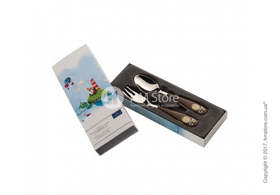 Набор столовых приборов детский Villeroy & Boch коллекция Chewy around the world, 2 предмета