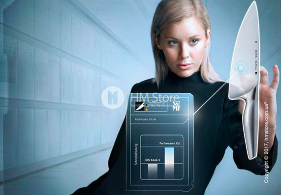 Набор из 3-х ножей WMF коллекция Chef's Edition, Steel