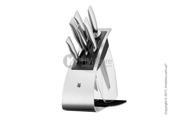 Набор из 5-ти ножей на подставке WMF коллекция Grand Gourmet, Steel