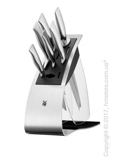 Набор из 5-ти ножей на подставке WMF коллекция Grand Gourmet, Steel