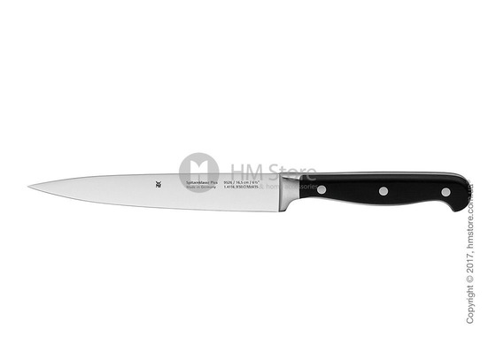 Набор из 5-ти ножей на подставке WMF коллекция Spitzenklasse Plus, Black