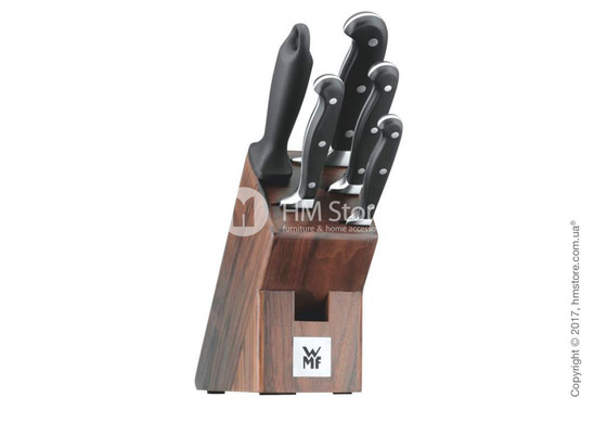 Набор из 4-х ножей на подставке WMF коллекция Spitzenklasse Plus, Braun