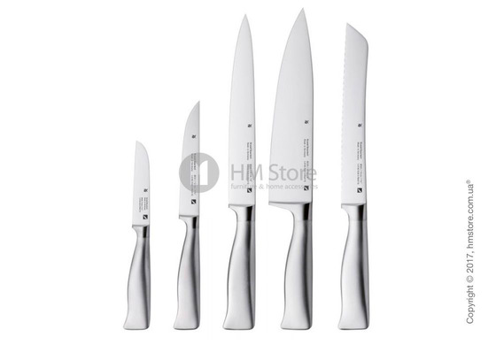 Набор из 5-ти ножей WMF коллекция Grand Gourmet, Steel Набор из 5-ти ножей WMF коллекция Grand Gourmet, Steel