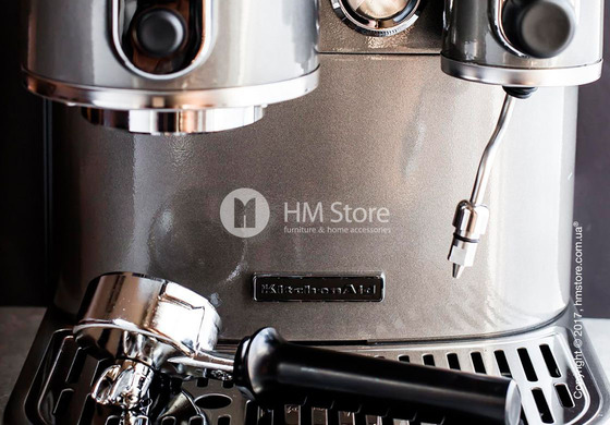 Кофемашина KitchenAid Artisan Espressomachine, Medallion Silver. Купить
